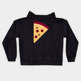 Pepperoni Pizza Yummy Slice Kids Hoodie